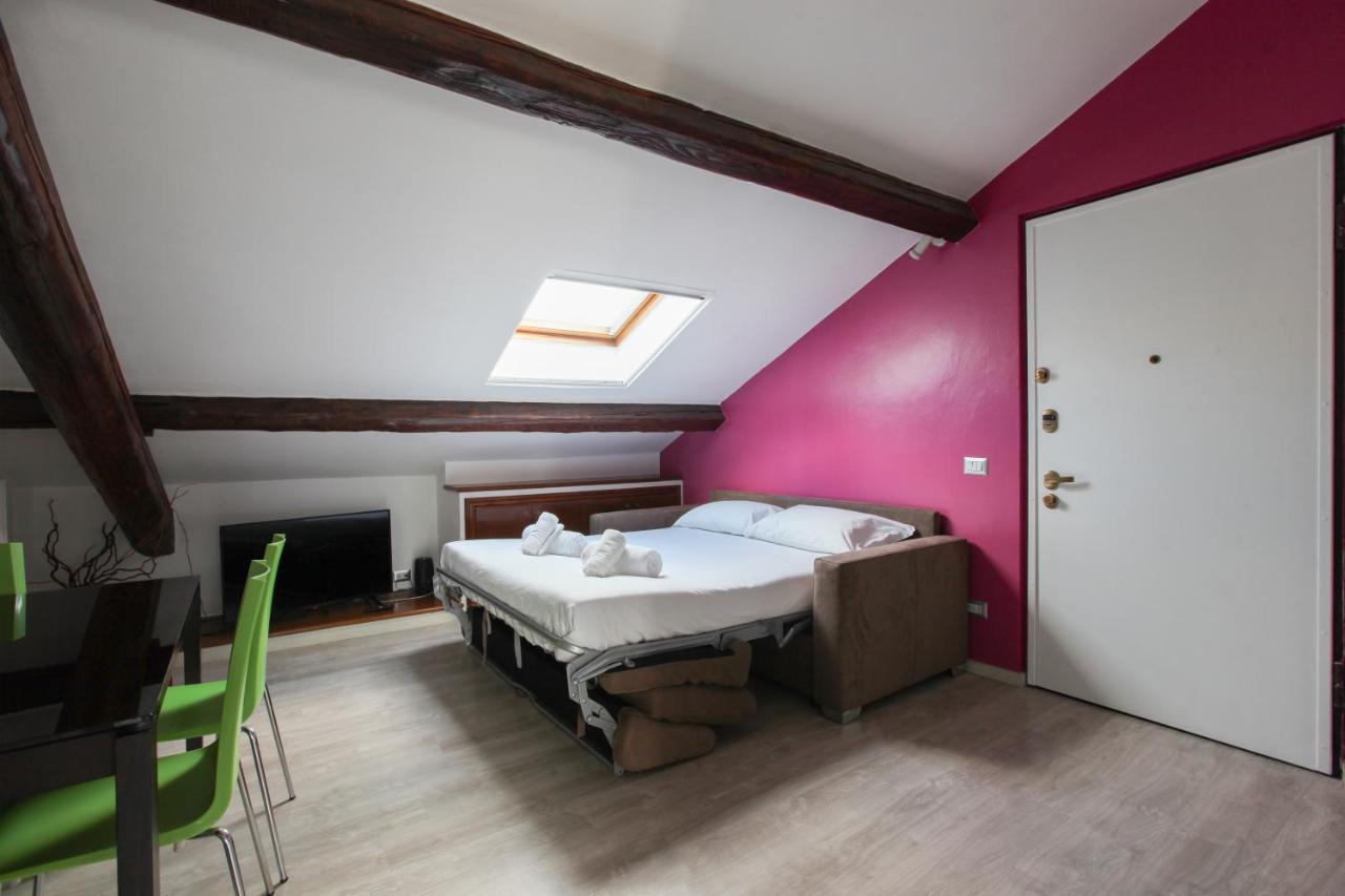 Ferienwohnung The Cosy Terrace Of Milano- Via Sardegna Exterior foto
