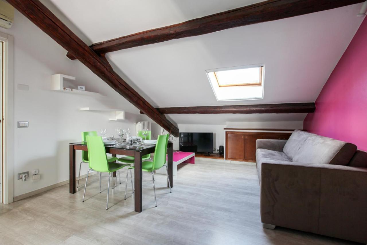 Ferienwohnung The Cosy Terrace Of Milano- Via Sardegna Exterior foto